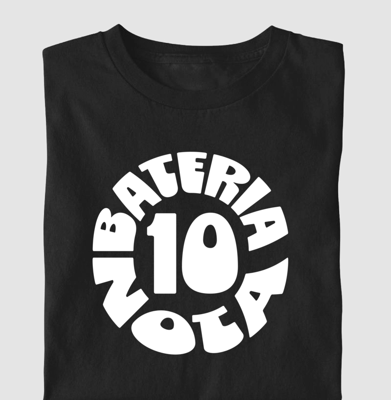 Camiseta Samba Bateria Nota 10
