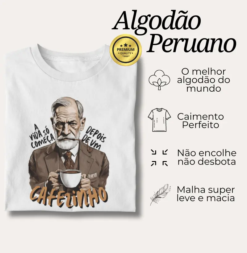 Algodão Peruano - Café com Freud
