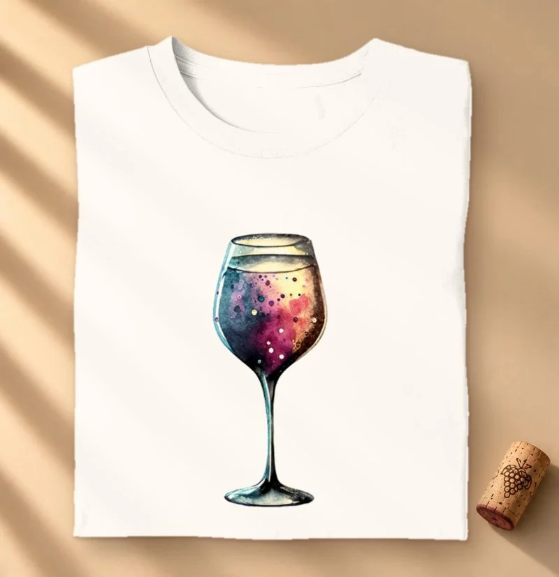 Camiseta Wine Galaxy - Camiseta