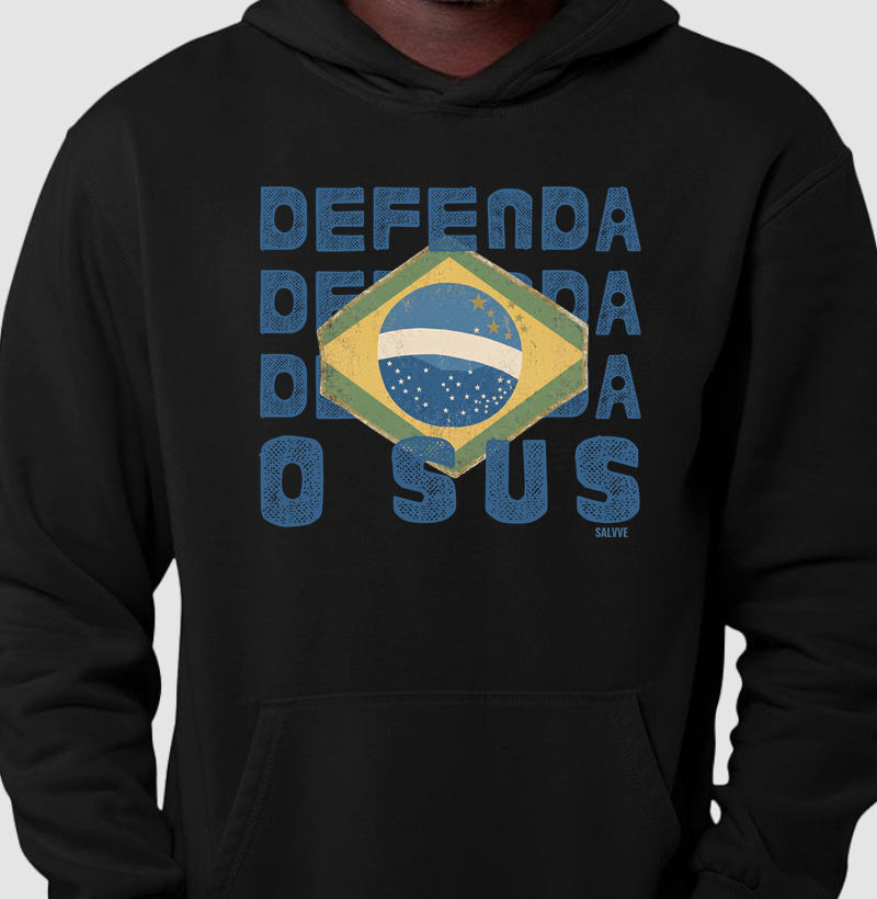 Defenda o SUS - Hoodie Moletom
