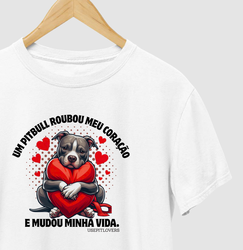 UM PITBULL ROUBOU MEU CORAÇÃO E MUDOU A MINHA VIDA.