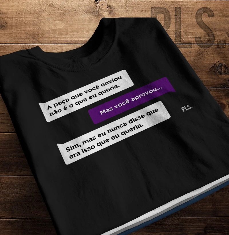A Peça - Camiseta