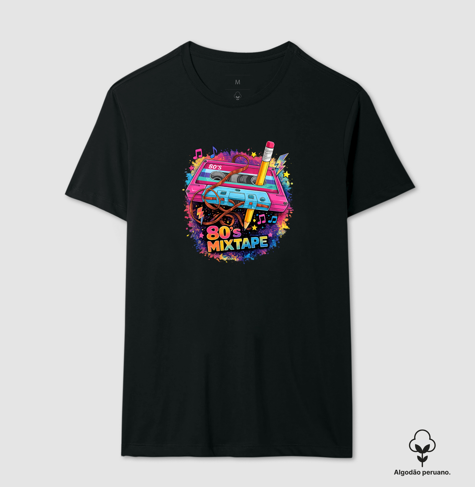 Camiseta Mix Tape Retro