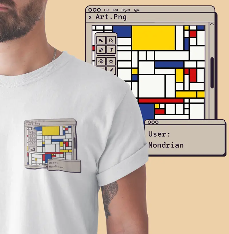 Mondrian PNG