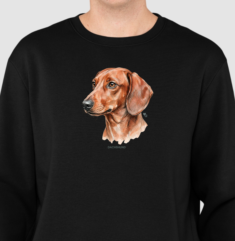 Cães - Dachshund - Moletom Suéter