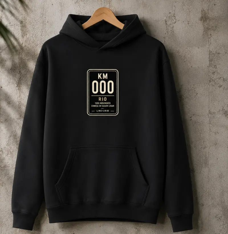 TODO MOVIMENTO COMEÇA EM ALGUM LUGAR - Hoodie Moletom