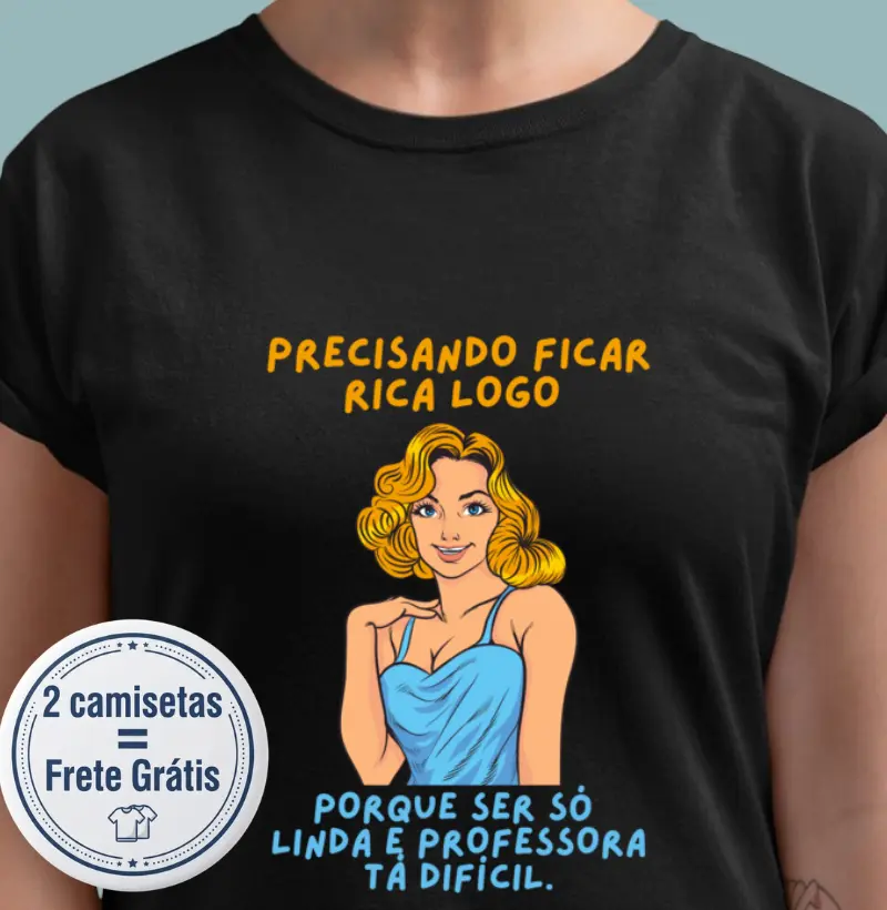 Camiseta Premium Professor/Pedagogo