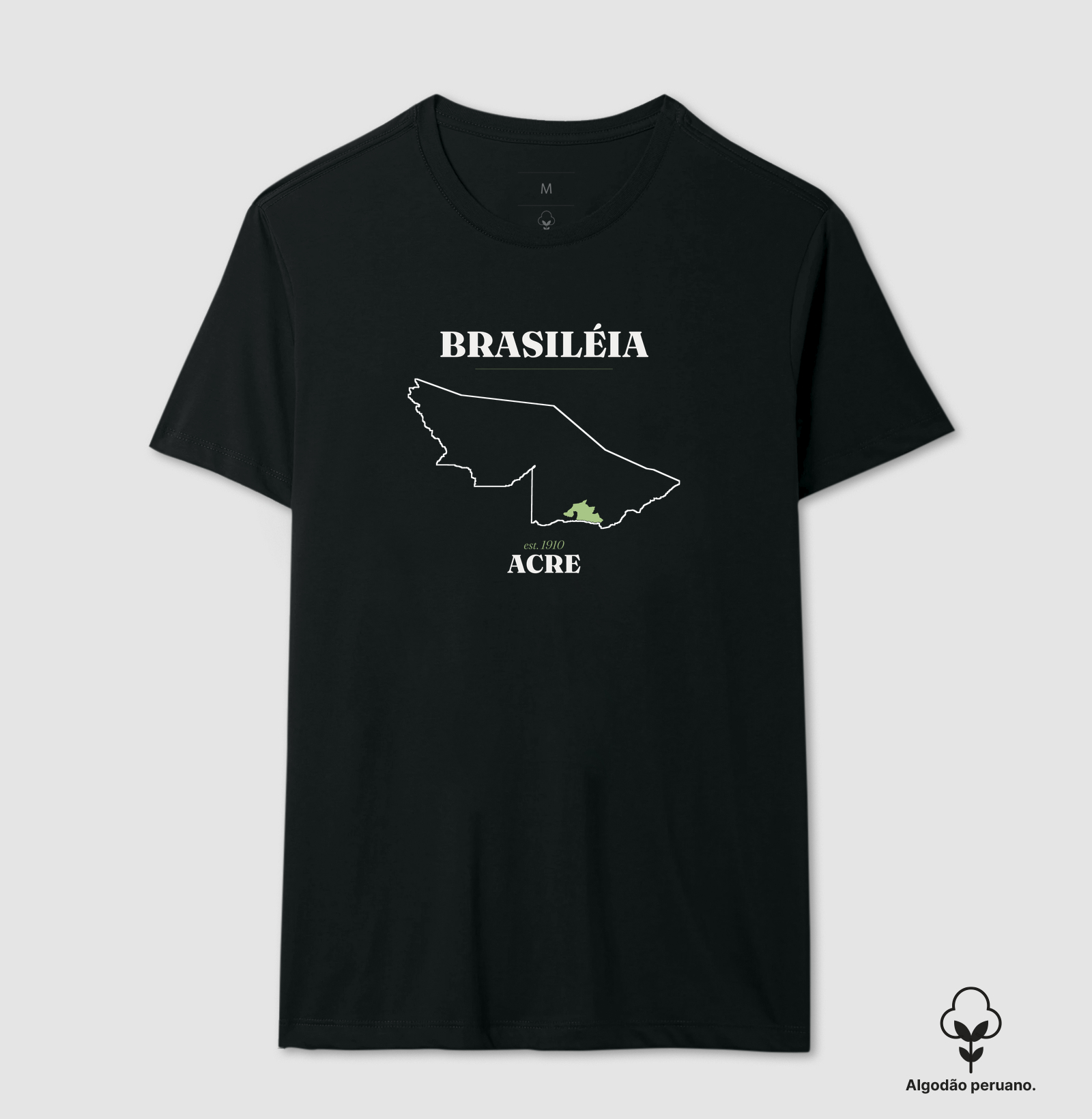 Brasiléia | Legado AC - Camiseta Algodão Peruano