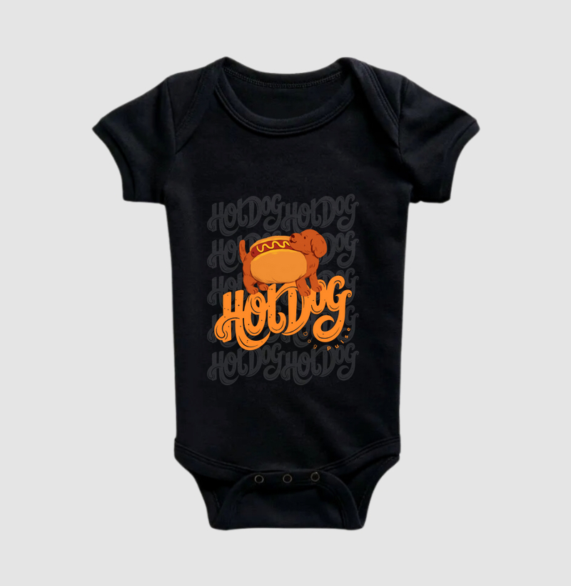 Body Infantil Dog Pulse Hot Dog - Dog Tradicional