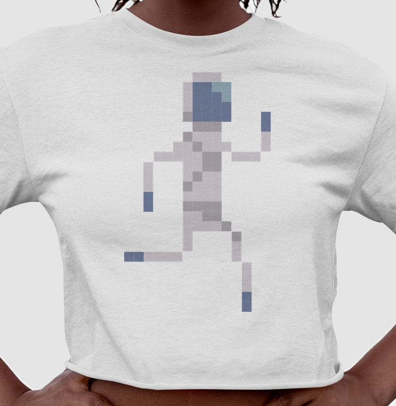 Pixel Runner – Think Tee