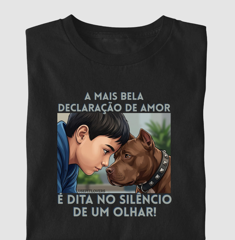 A MAIS BELA DECLARAÇÃO DE AMOR É DITA NO SILÊNCIO DE UM OLHAR!