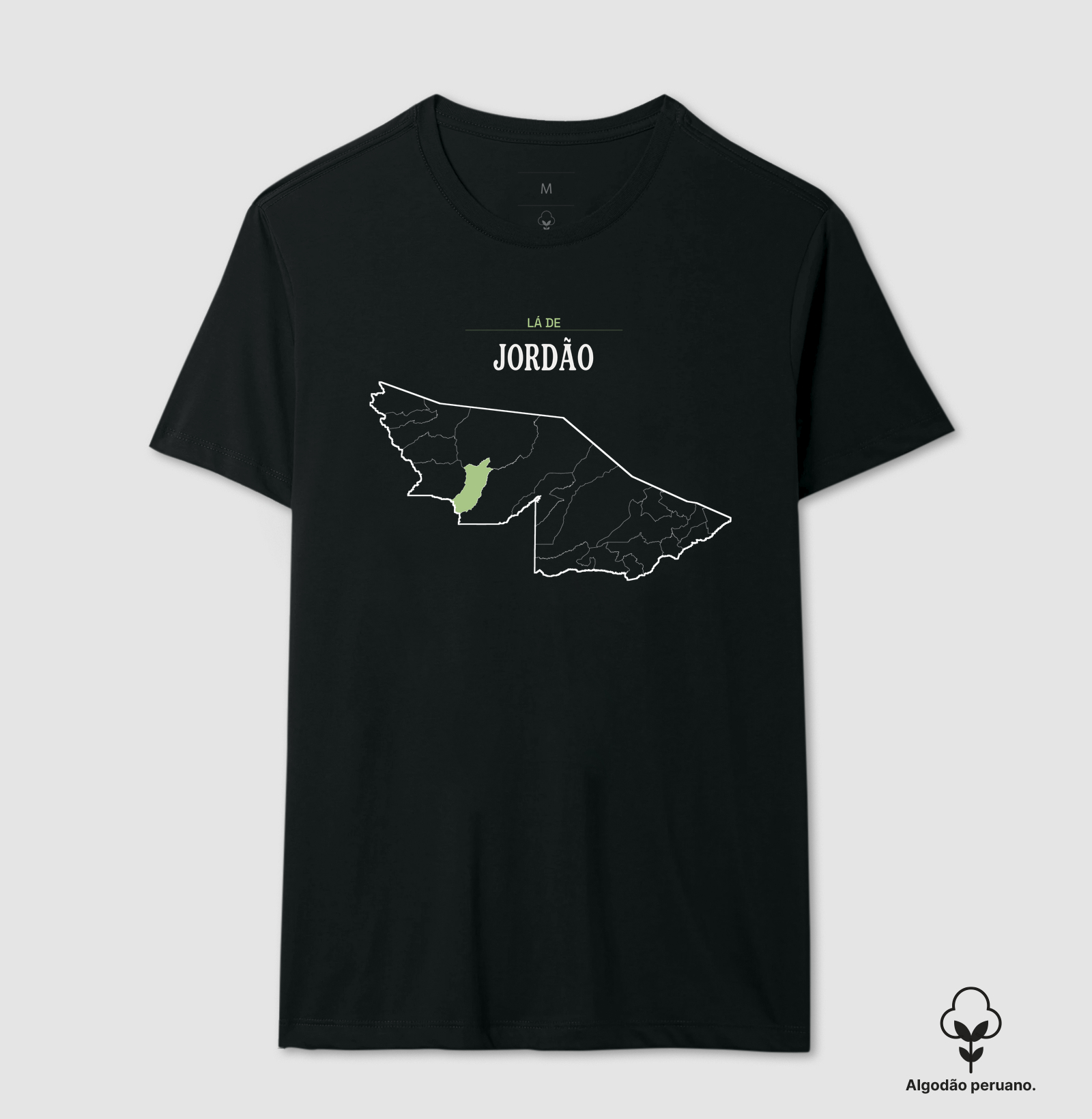 Jordão | Território AC - Camiseta Algodão Peruano