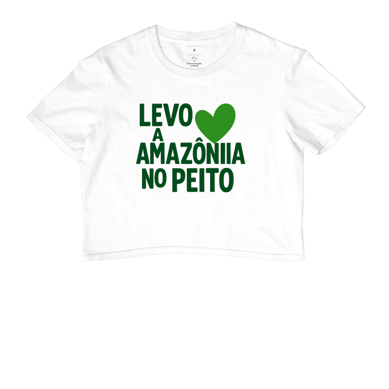 Levo a Amazônia no peito 