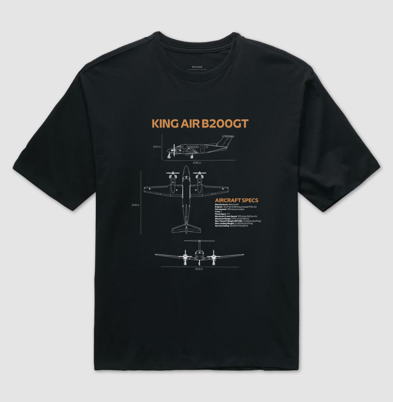 King Air B200GT - Blueprint