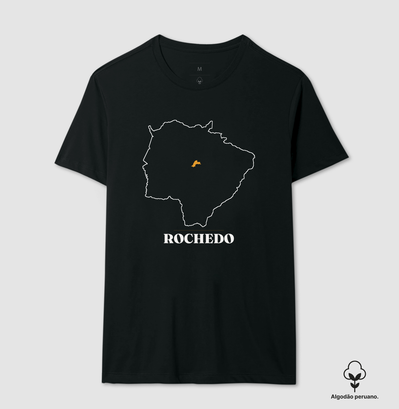 Rochedo | Traço MS - Camiseta Algodão Peruano