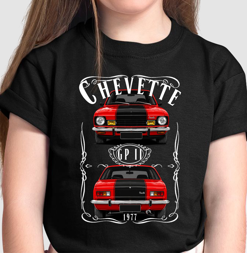 Camiseta infantil Chevette vintage