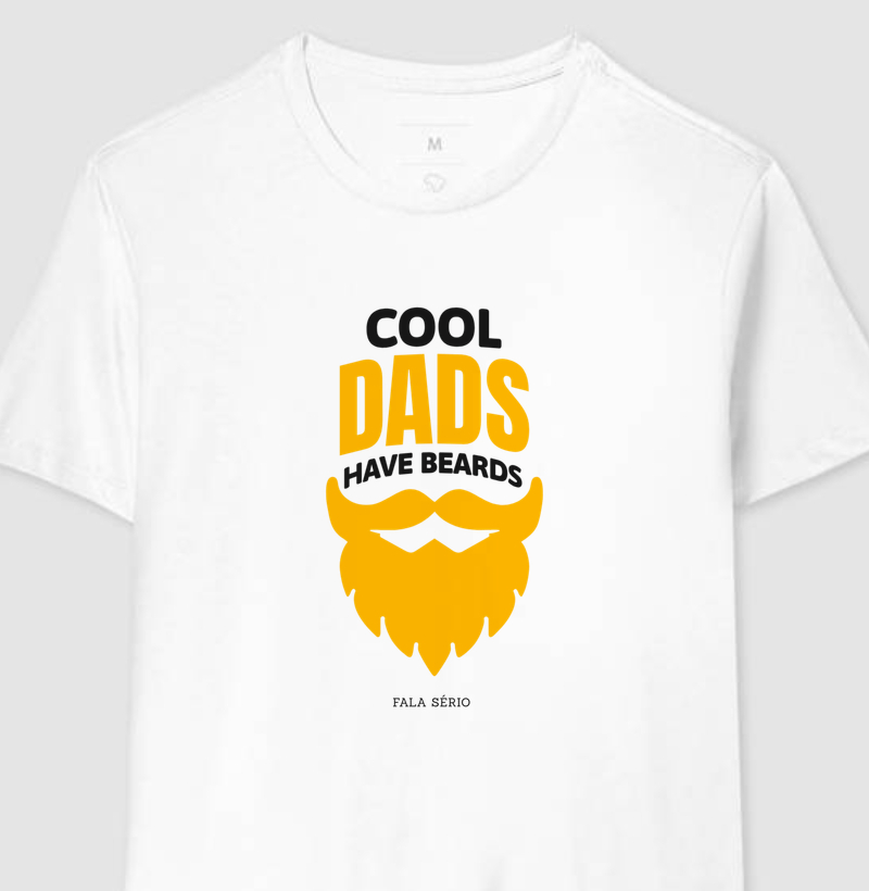 Camiseta Cool Dads Have Beards