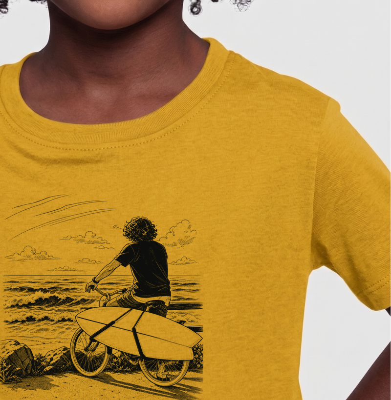 RUMO AO MAR - Camiseta Infantil