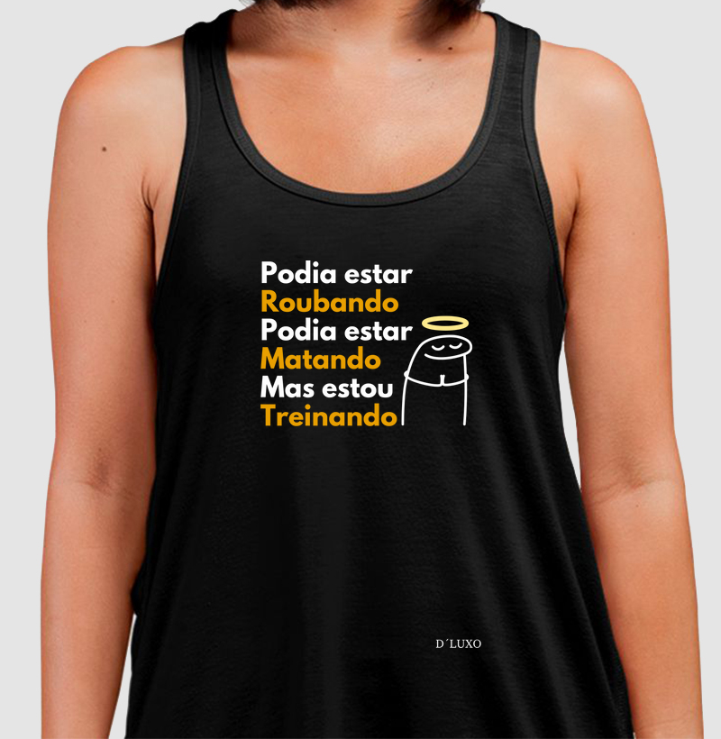 Podia estar roubando mas...