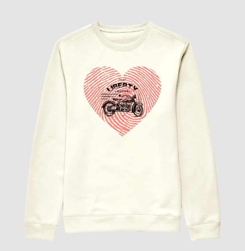 Suéter Moletom Liberty Heart