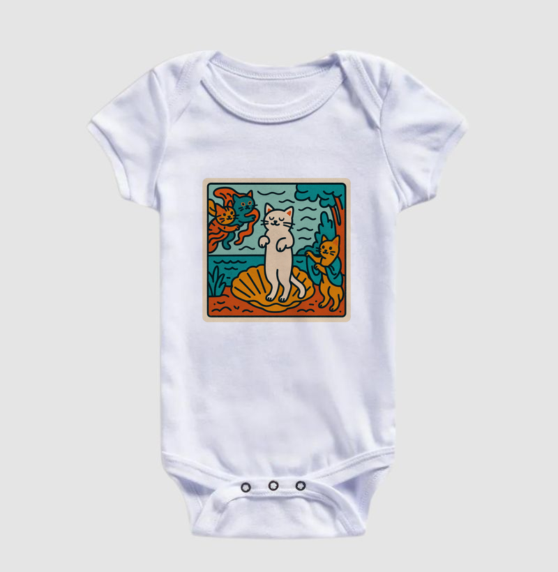 O Nascimento da Vênus Gatinha – Botticelli