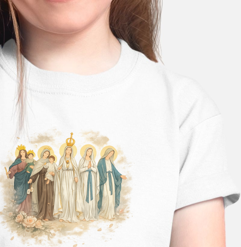 Camiseta infantil Santas Senhoras