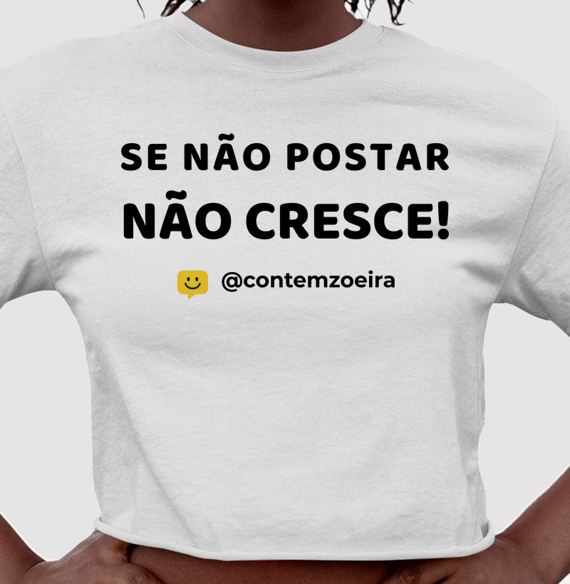 Se não postar não cresce!