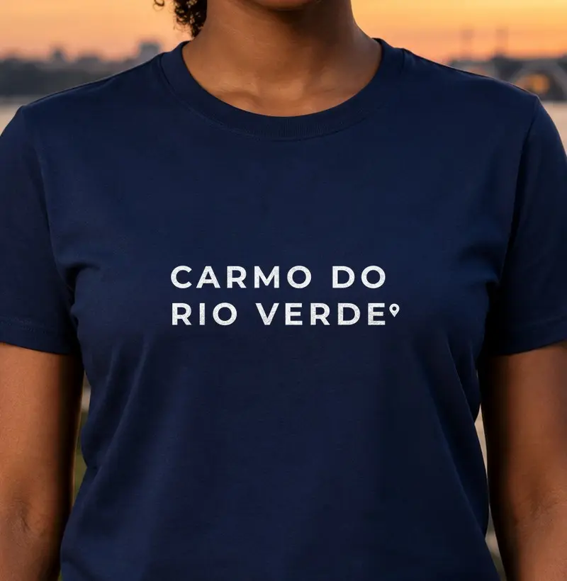 Carmo do Rio Verde | Pin GO - Camiseta