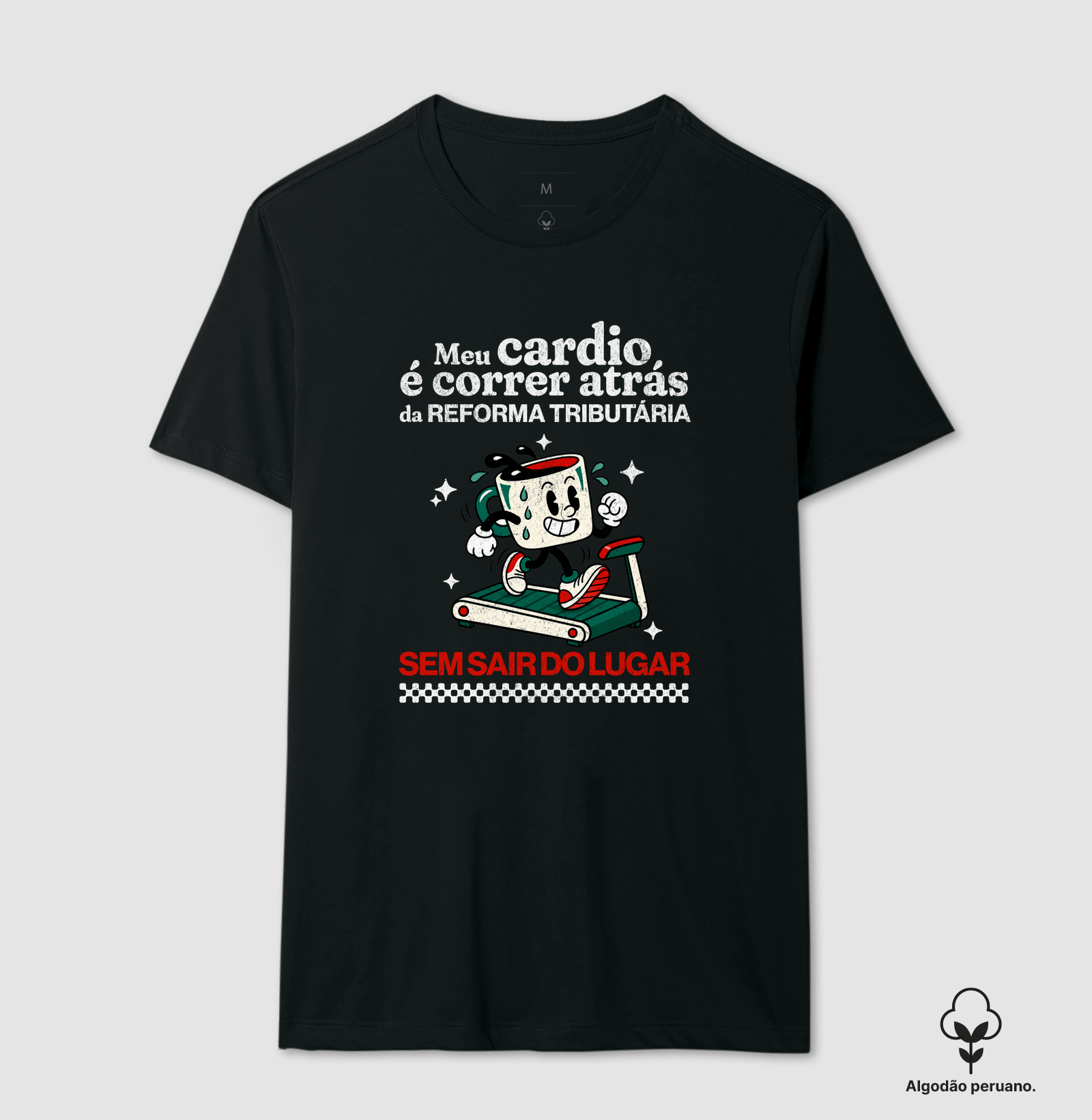 MEU CARDIO - Camiseta Algodão Peruano