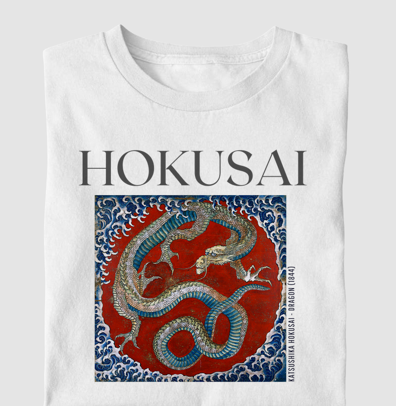 Dragon 1844 - Katsushika Hokusai