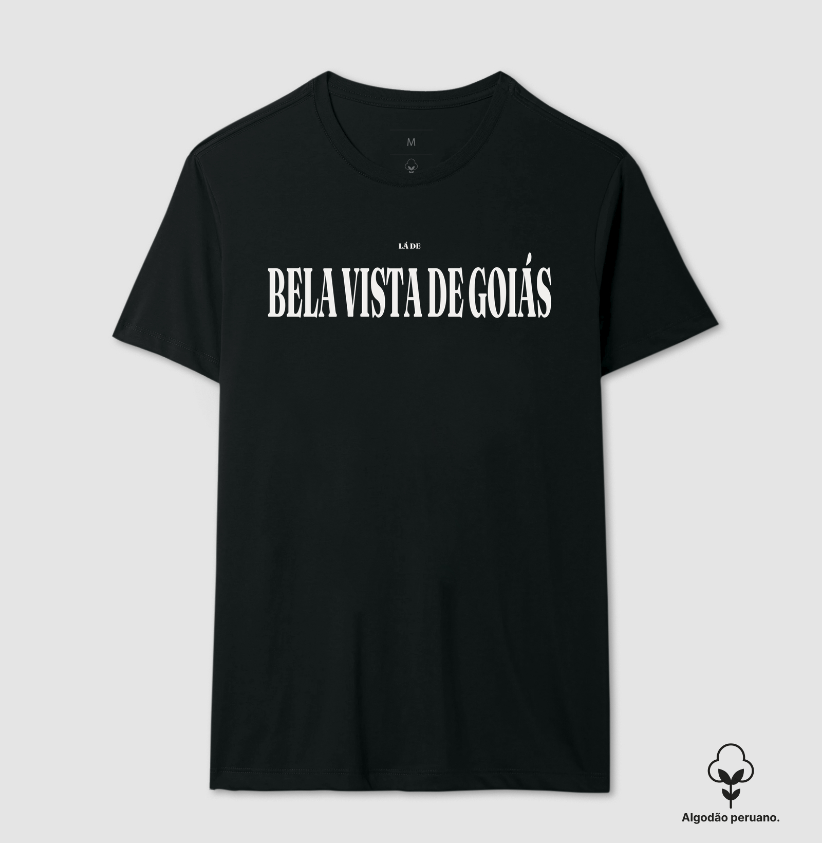 Bela Vista de Goiás | Tipografia GO - Camiseta Algodão Peruano