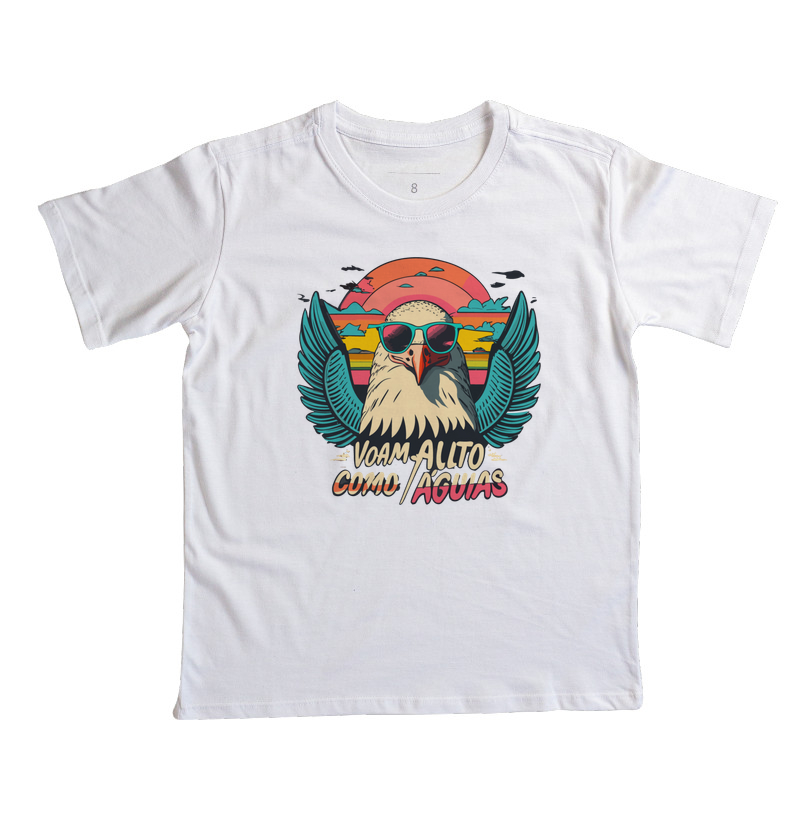 Camiseta Infantil Alto Como Águias