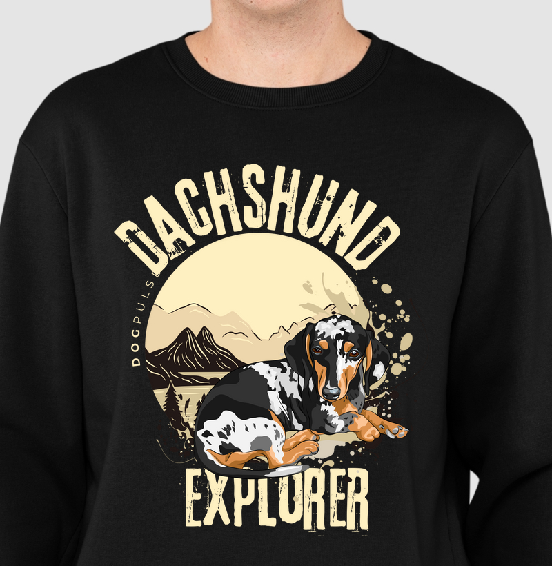 Suéter Moletom Dog Pulse Dachshund Explorer – Bold Tracker