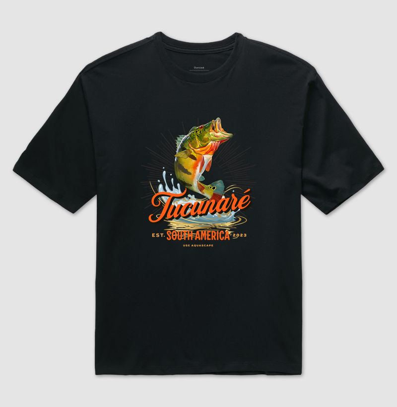 Camiseta Tucunaré South America – O Embaixador dos Peixes Jumbos
