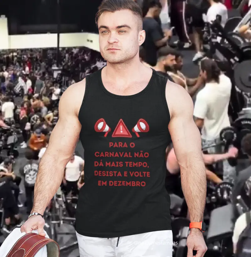 Para o carnaval não dá mais tempo, desista e volte em dezembro