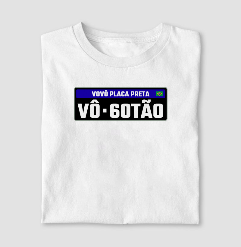 Vovô placa preta - 60TÃO