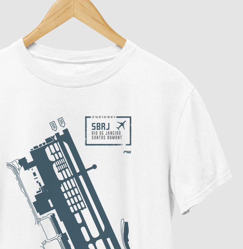 Camiseta Aeroporto Santos Dumont 
