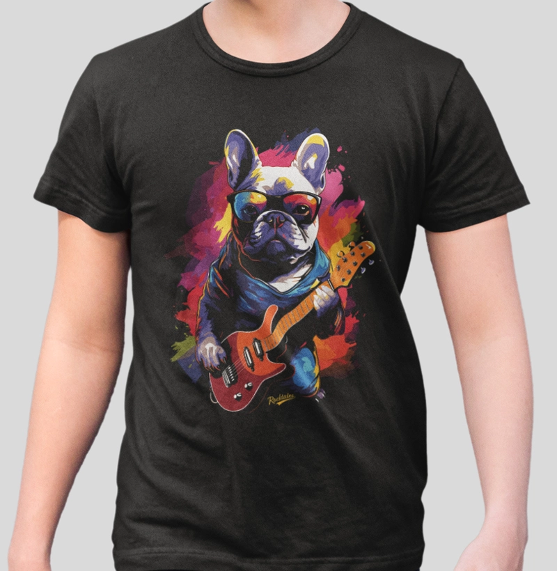 Rocking Bulldog Francês