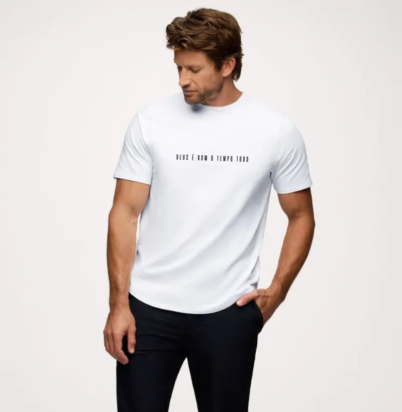 TSHIRT DEUS É BOM