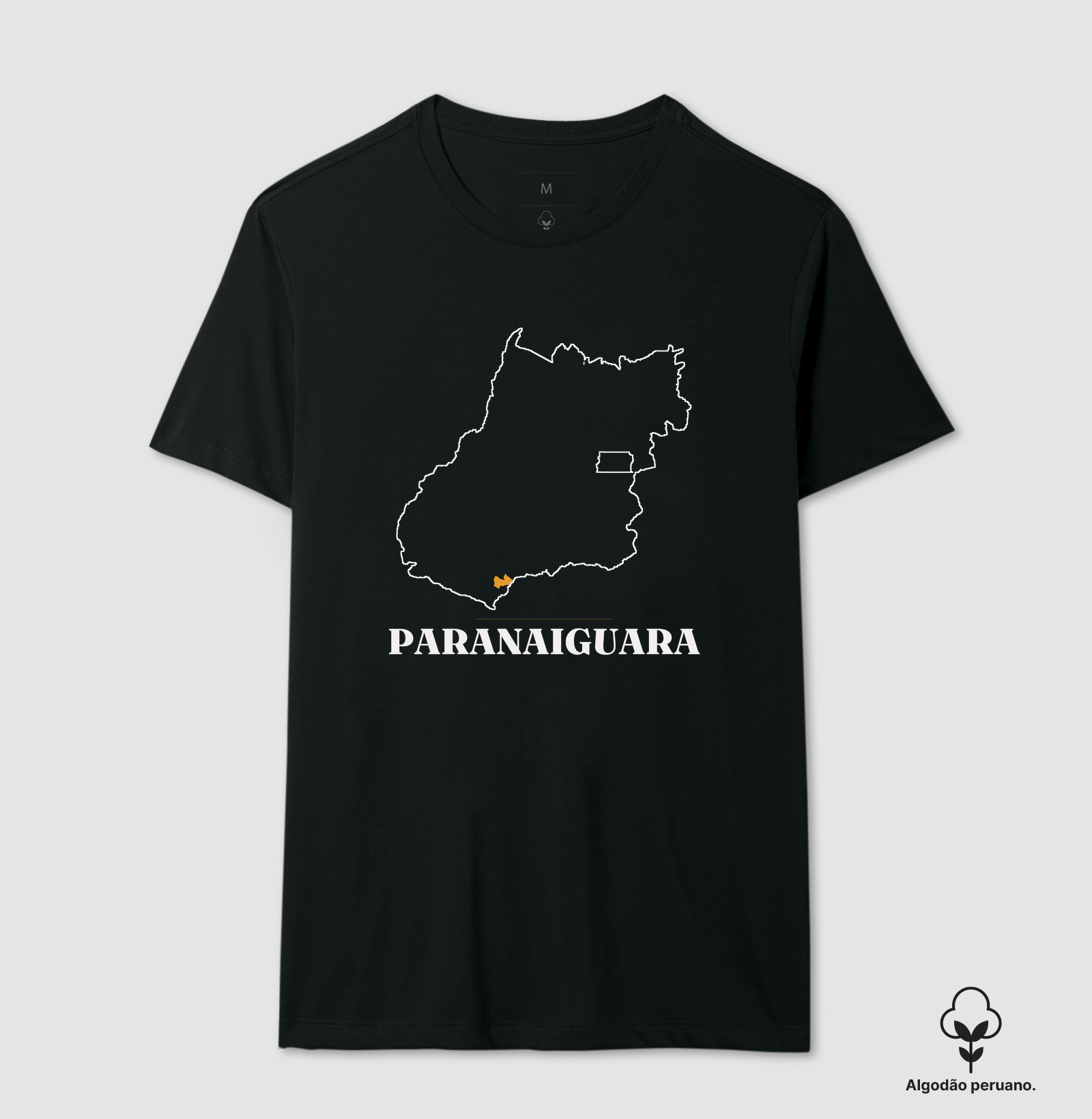 Paranaiguara | Traço GO - Camiseta Algodão Peruano