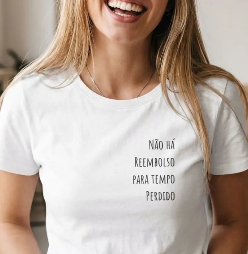 Não há reembolso para tempo perdido