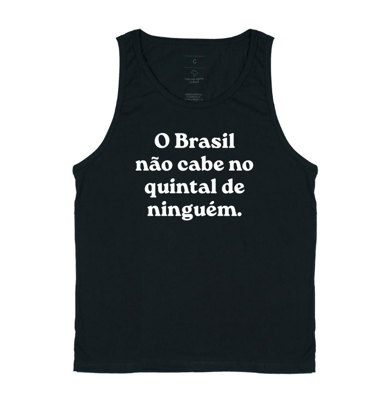 O Brasil não cabe no quintal de ninguém - Regata