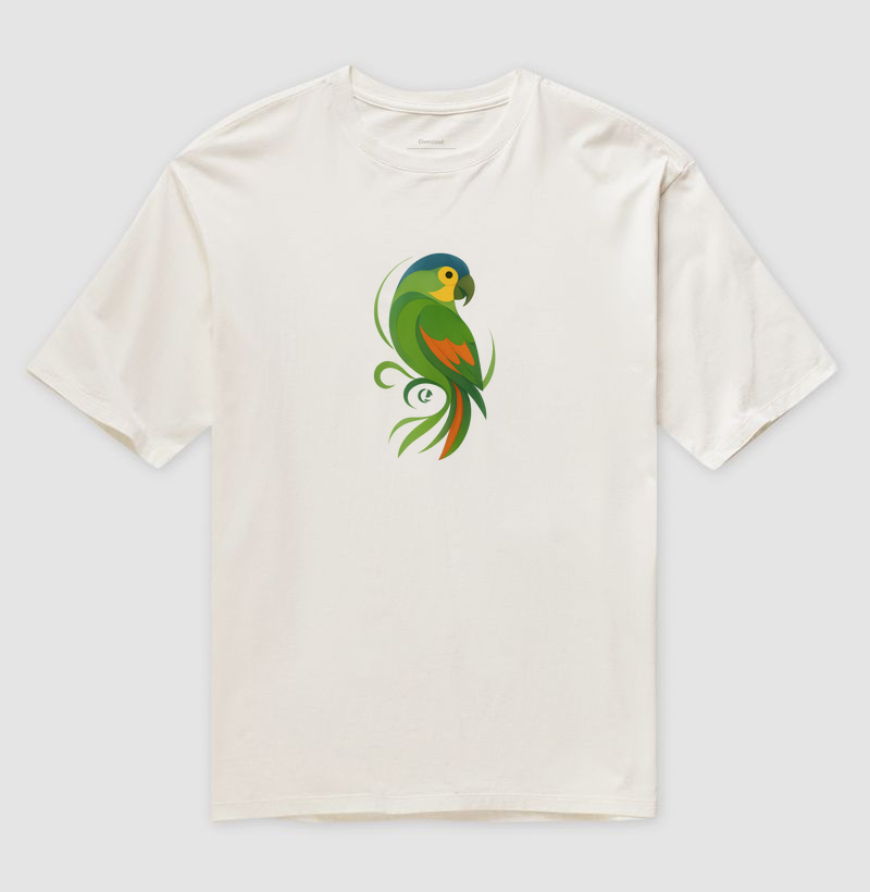 Camiseta Oversized Papagaio do Mangue - Movimento