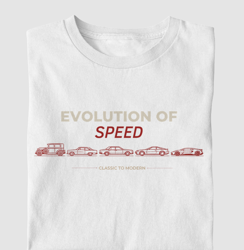 Camiseta Infantil Evolution of Speed