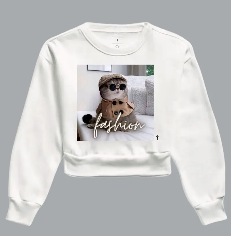 Moletom Cropped Fashion