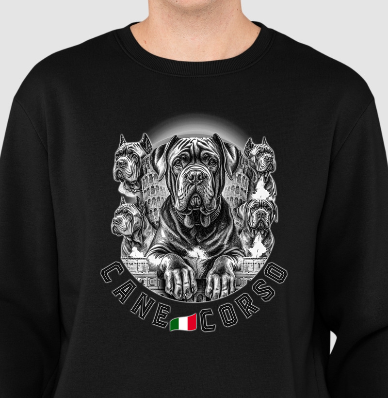 Suéter Moletom Cane Corso Bandeira