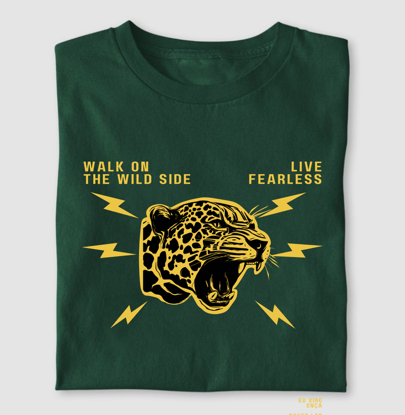Camiseta Eu Viro Onça
