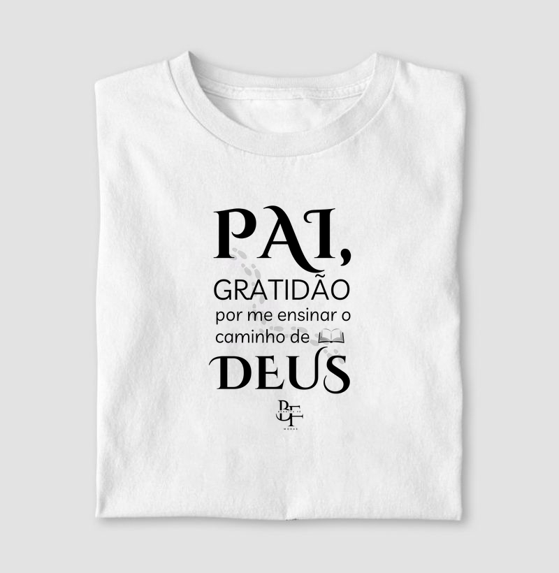 Pai gratidão, por me ensinar os caminhos de Deus