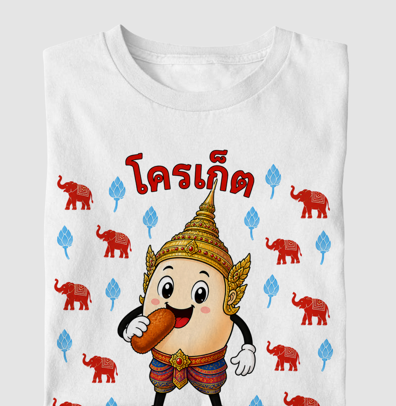 Egg Kroket - Tailândia - Camiseta Infantil