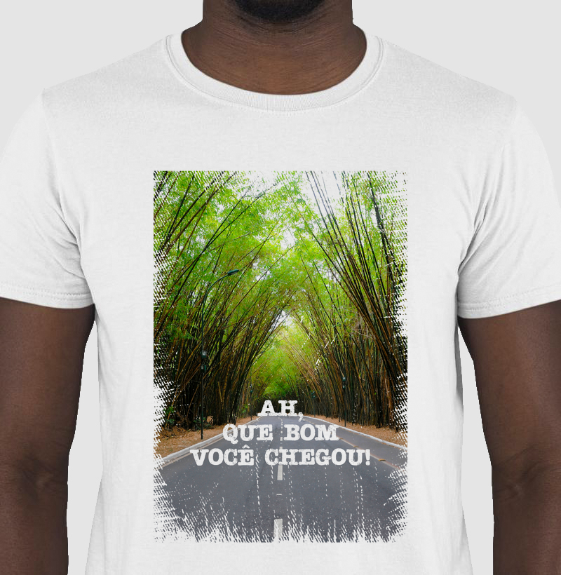 Camiseta Masculino Axé - Ah, Que Bom Você Chegou!